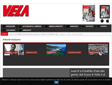 Tablet Screenshot of giornaledellavela.com